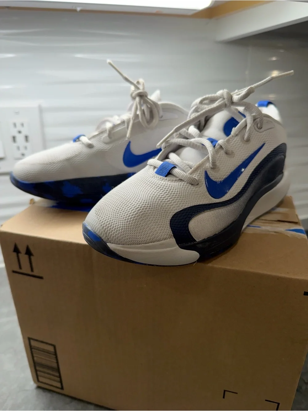 Nike basketball big kids shoes